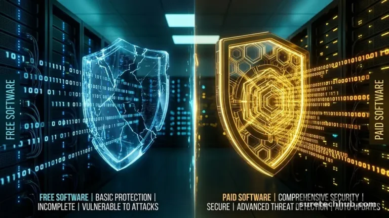 Free vs Paid Antivirus Software: What’s the Difference?