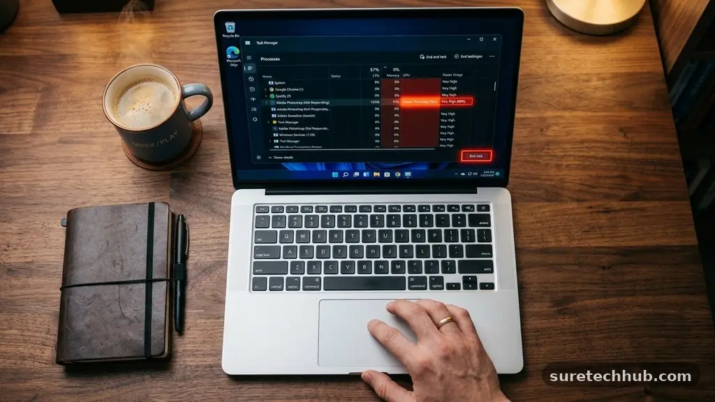 How to Check Resource Usage - Laptop Battery Draining Fast? Causes and Practical Fixes