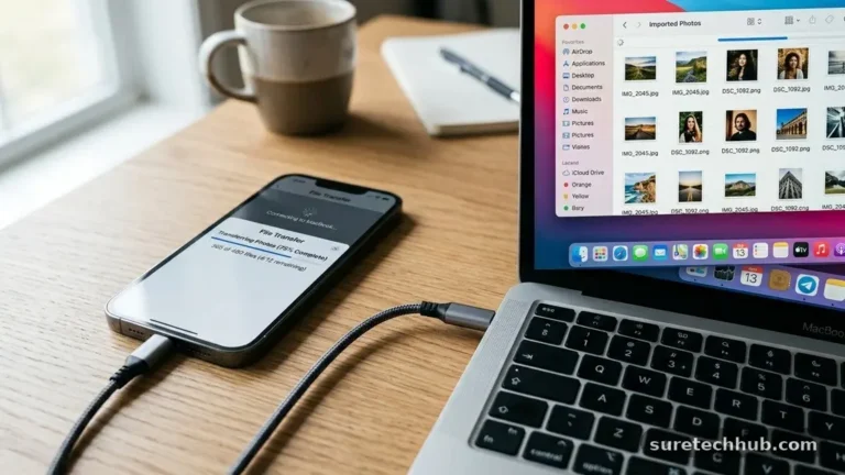 How to Transfer Photos and Files From Your Phone to Your Computer
