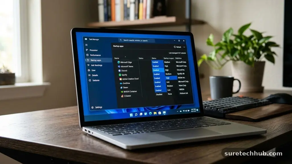 Managing Background Apps and Startup Processes - Windows 11 Settings You Should Change for Better Performance