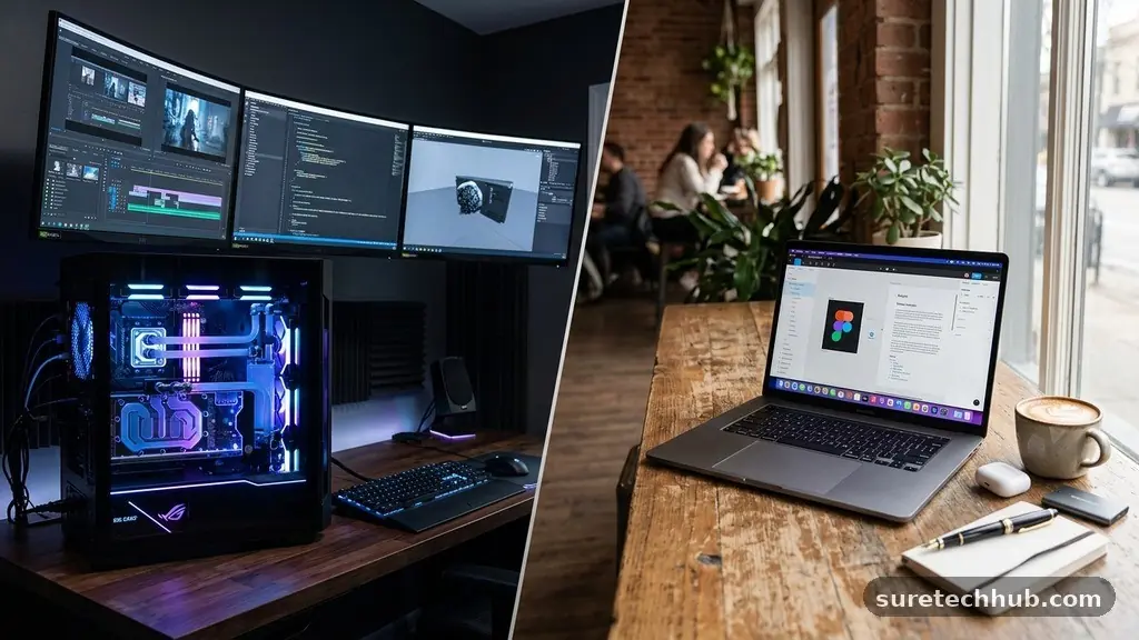 The Core Differences in Performance and Power - Desktop vs Laptop: Which One Fits Different Types of Users?
